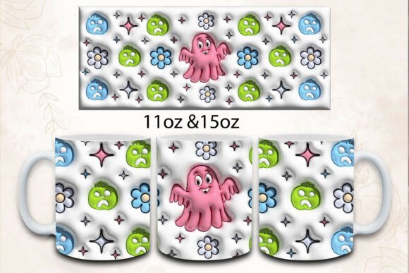 3D Inflated Halloween Mug Design Guide