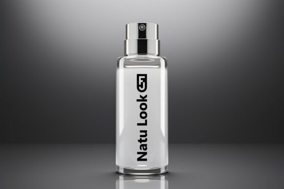 Cosmetics Glass Bottle Mockup: Elevating Your Brand with Precision and Elegance