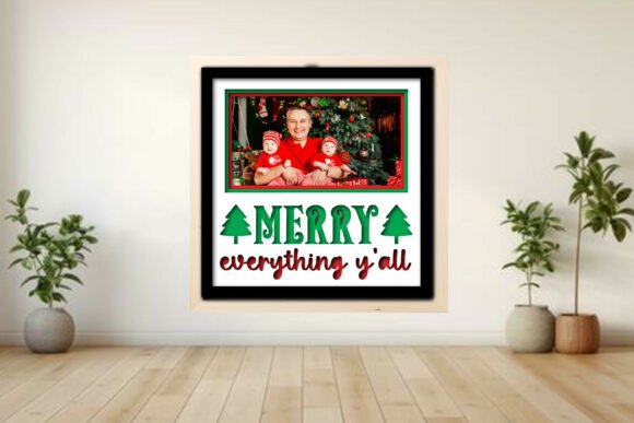 Creating Depth and Nostalgia with the Merry Everything Photo Frame Shadow Box