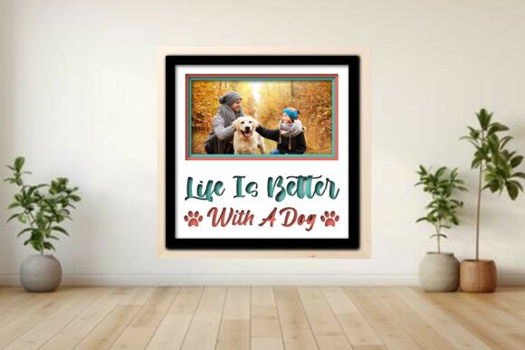 Life is Better - Dog Photo Frame Shadow: A Practical Guide to Layered Laser Crafting