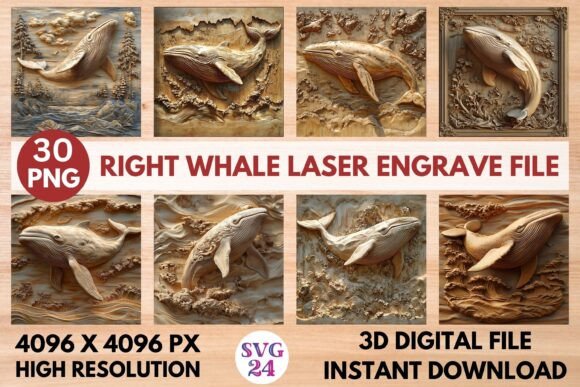 Right Whale Laser Engrave File: A Practical Guide for Precision 3D Engraving