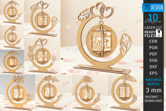 Strategic Design and Production: Leveraging the Valentine’s Day Hanging Lanterns Bundle for Commercial Success