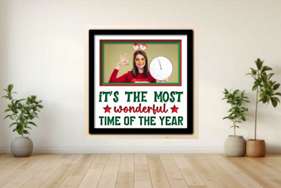 Time of the Year Photo Frame Shadow